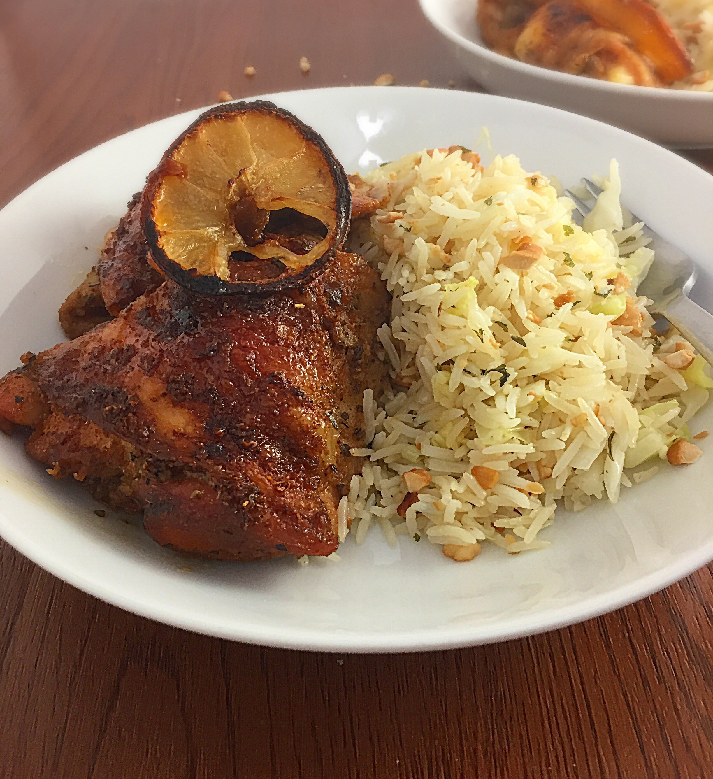 Garlic Butter cashew Rice