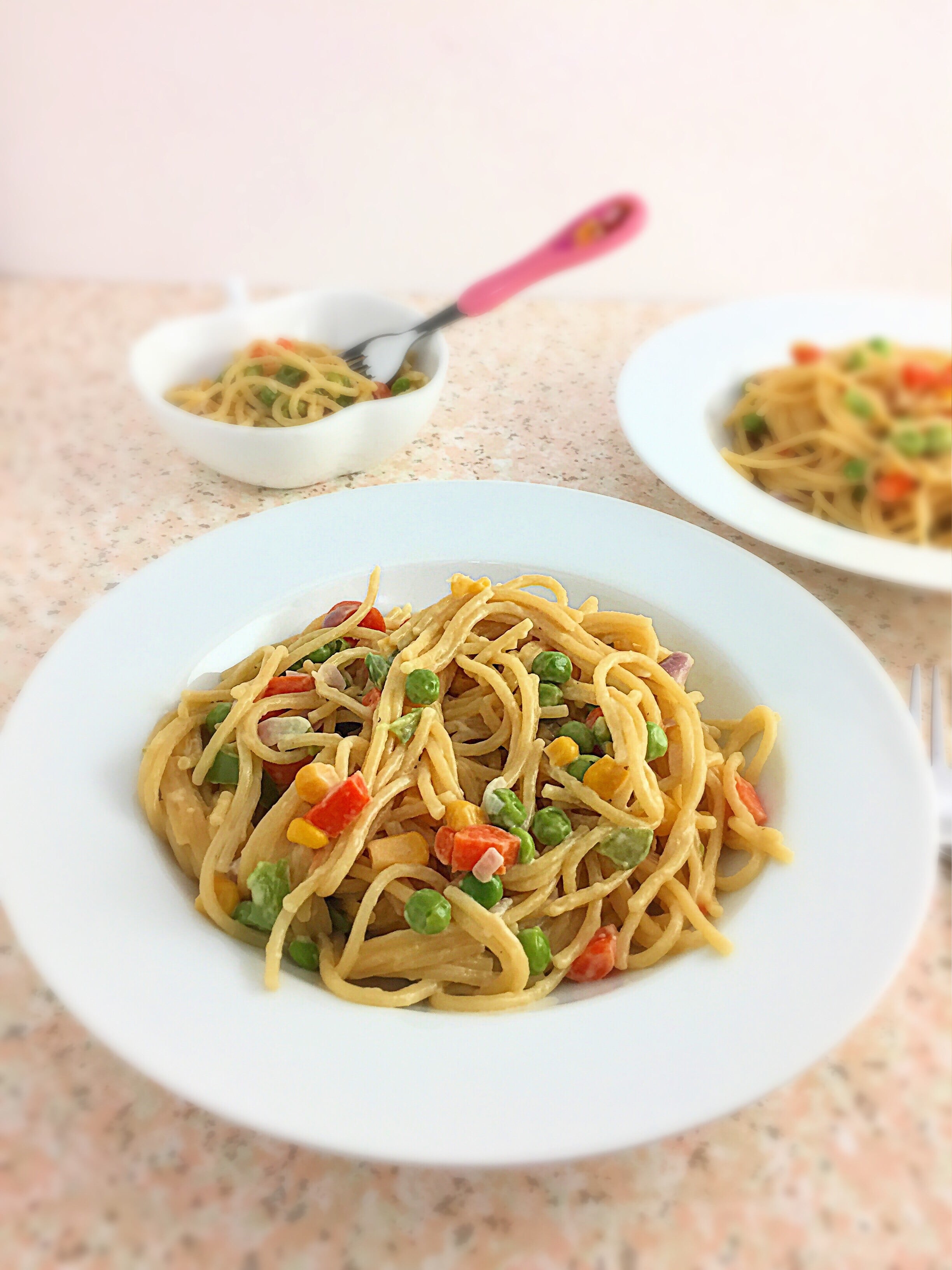 mommy's one pot creamy spaghetti recipe