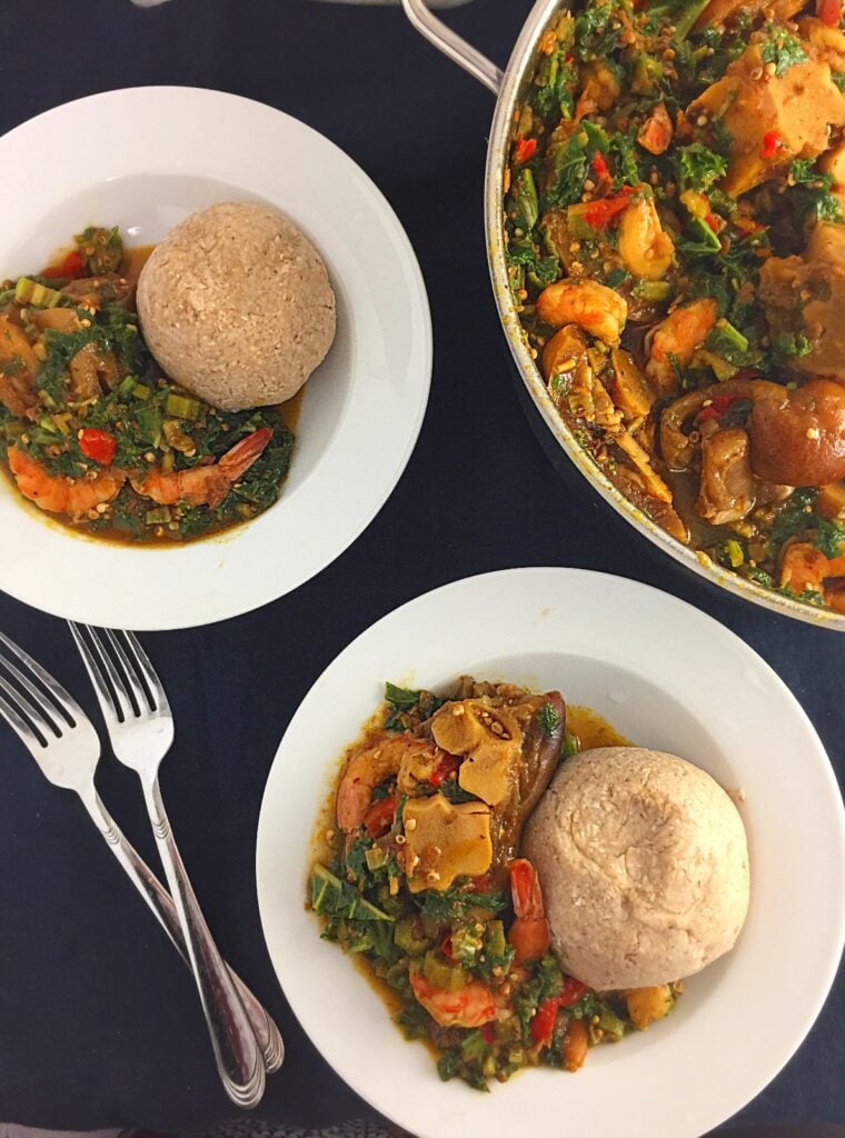 Nigerian Okro Vegetable Soup My Diaspora Kitchen