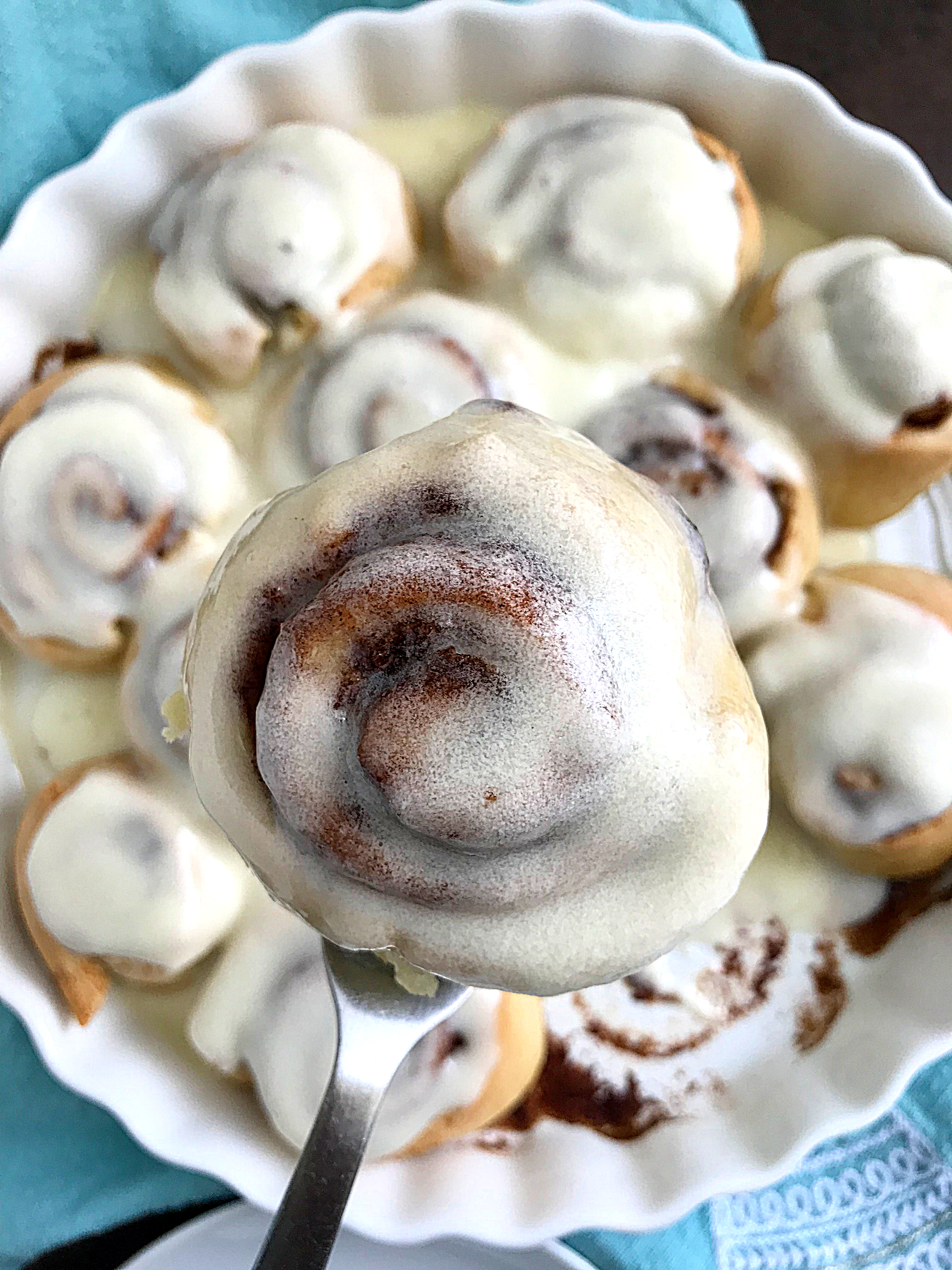 Soft No Yeast Cinnamon Rolls