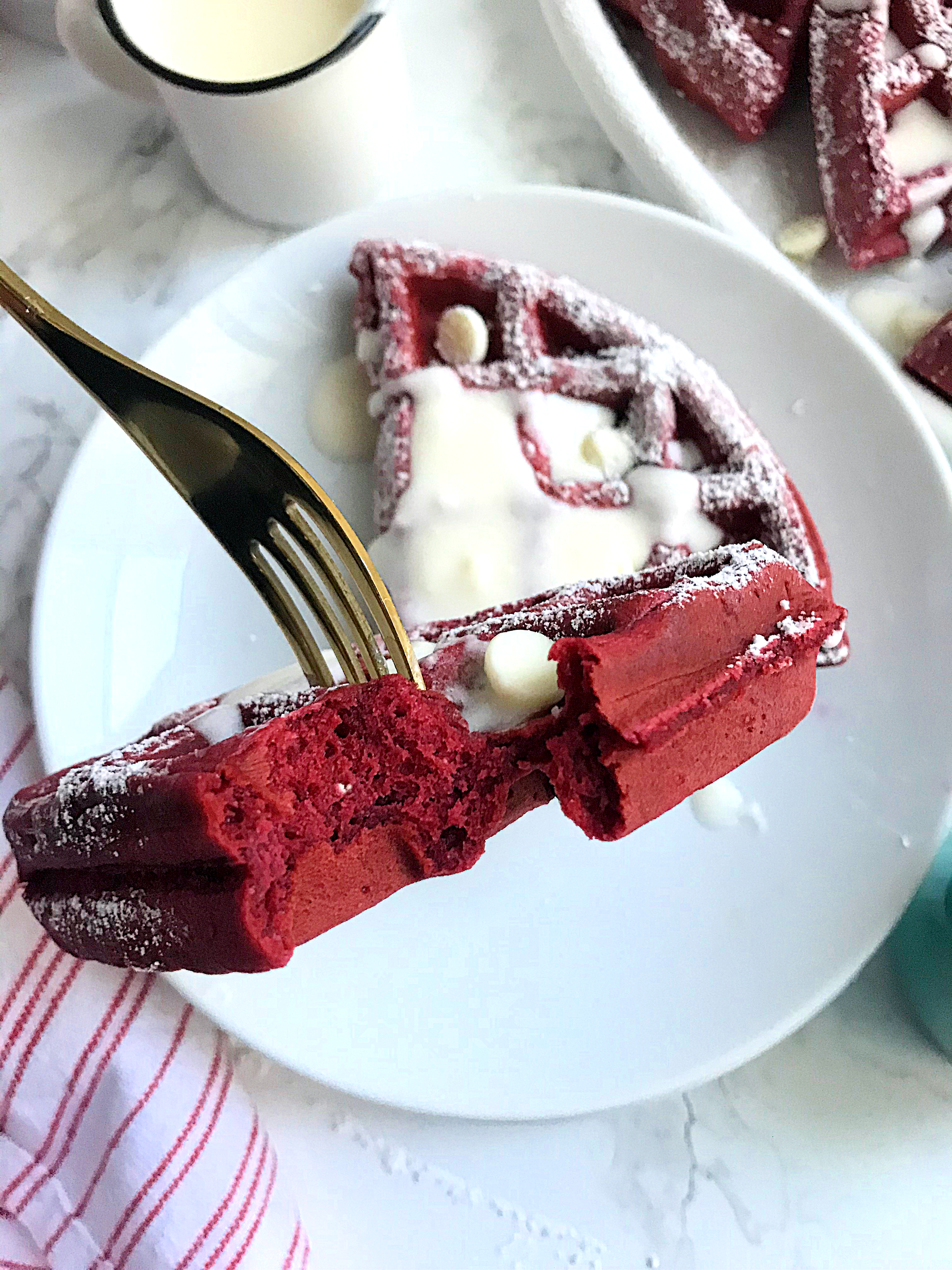 How to Make Red Velvet Waffles With Cake Mix: Easy & Delicious Recipe