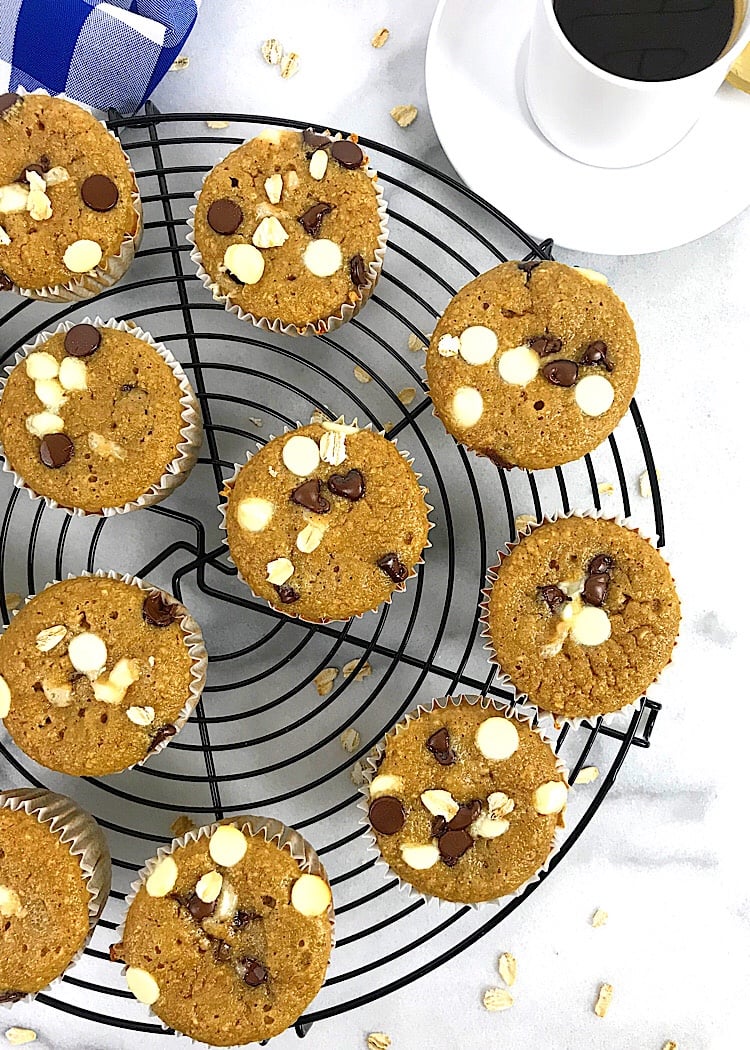 Banana Oatmeal Muffins (no flour) My Diaspora Kitchen