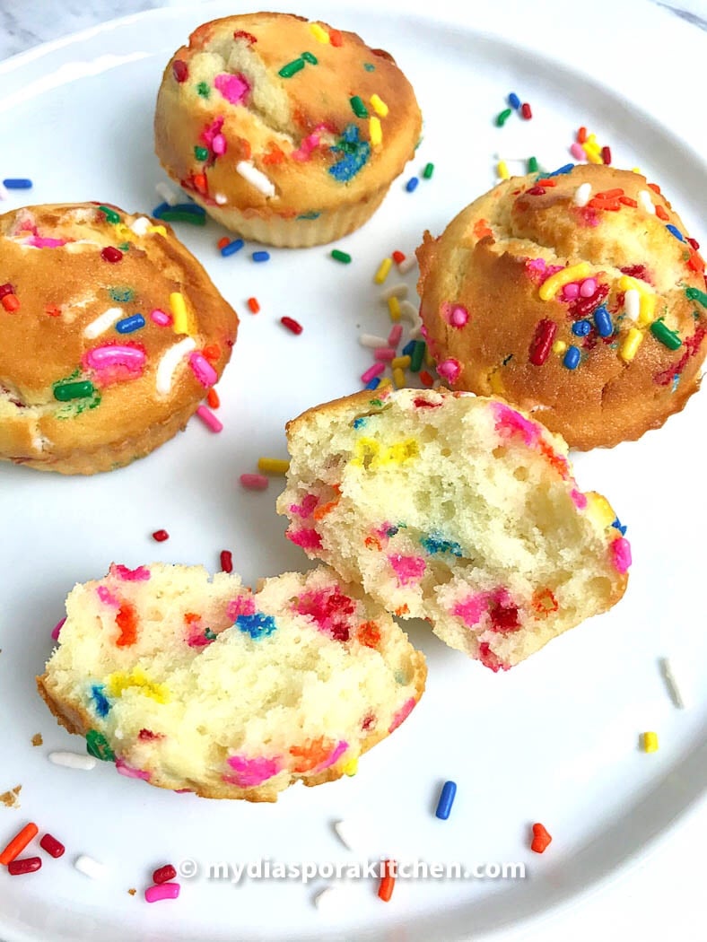 Air fryer Cupcakes from scratch