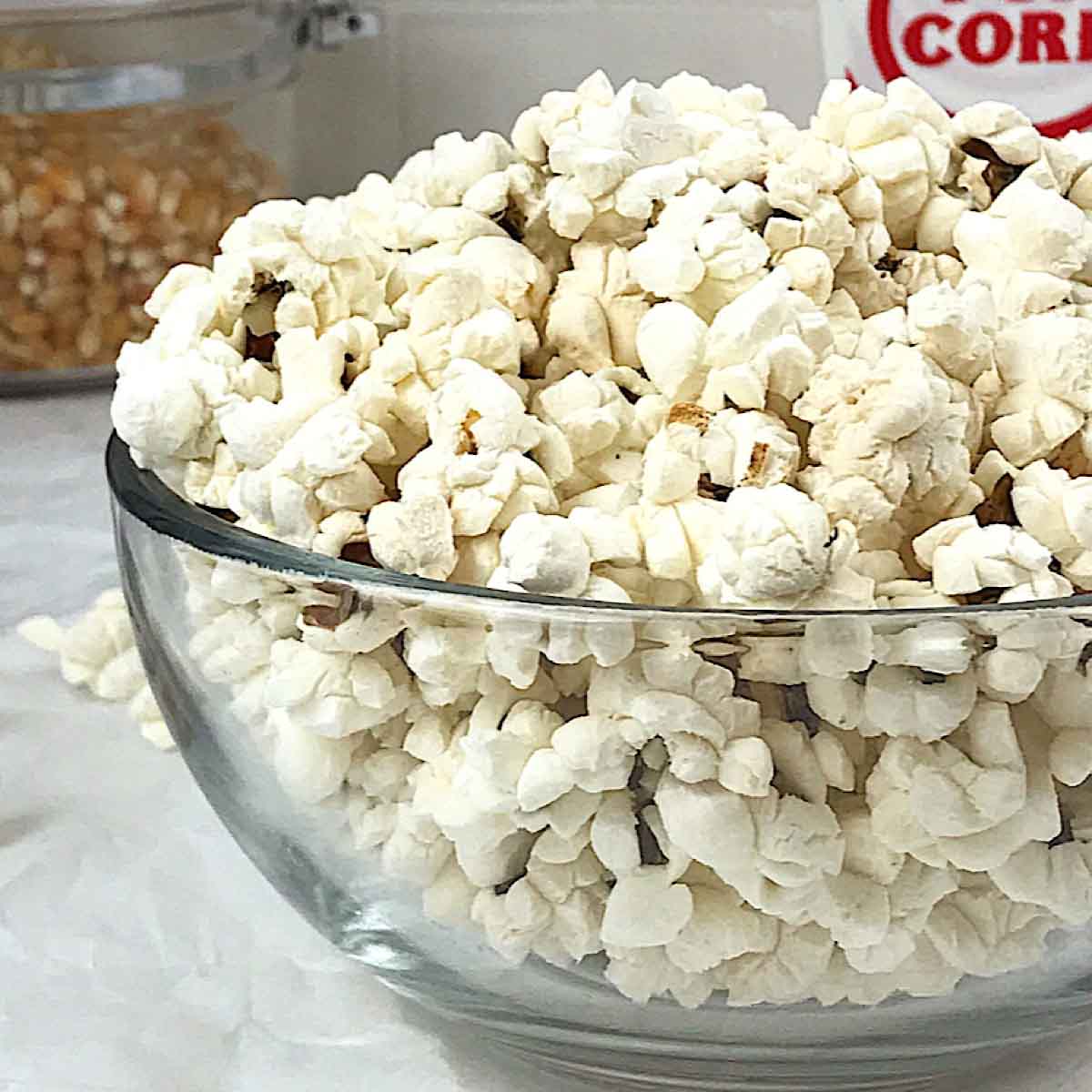 Air fryer Popcorn
